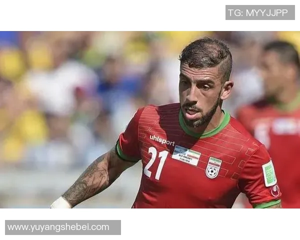 伊朗足球明星风采展现精彩瞬间的照片与图片合集